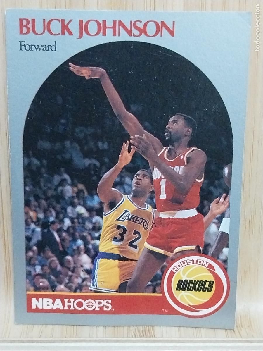 Trading Cards: BUCK JOHNSON 1990 NBA HOOPS CARD 125