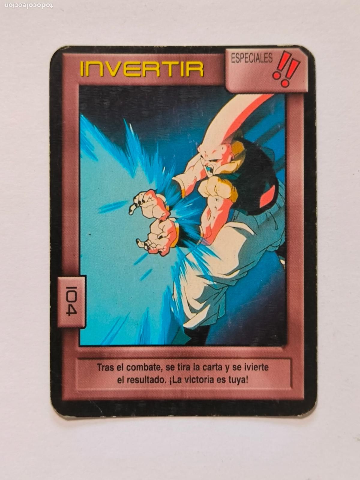 Cartas Colecion&aacute;veis: DRAGON BALL JUEGO DE ROL - N&ordm; 104 - TRADING CARD / CARTA - NORMA EDITORIAL (8N4)