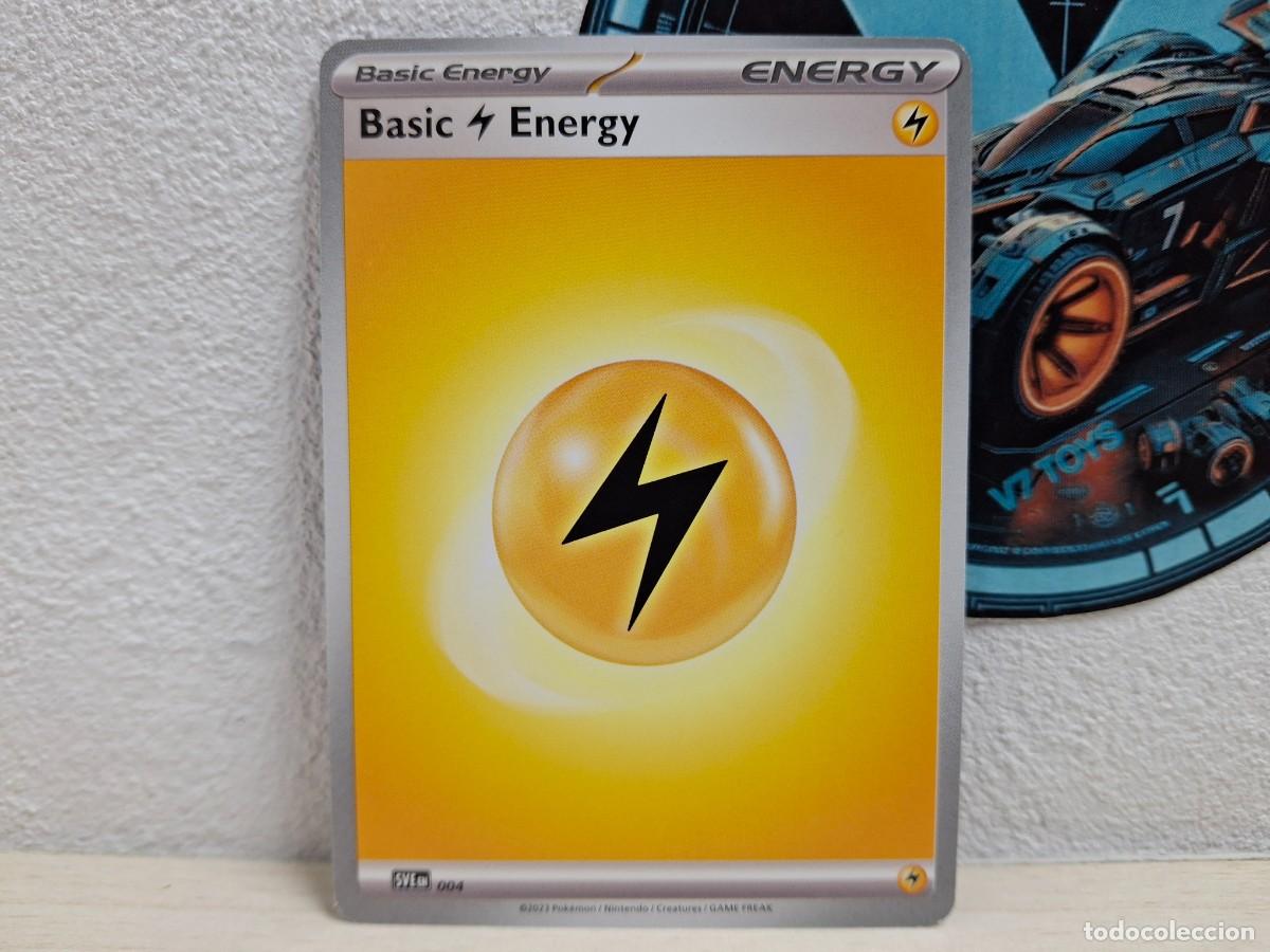 Cartes &agrave; &Eacute;changer: Carta Basic Lightning Energy 004 Pokemon Escarlata y Purpura EN