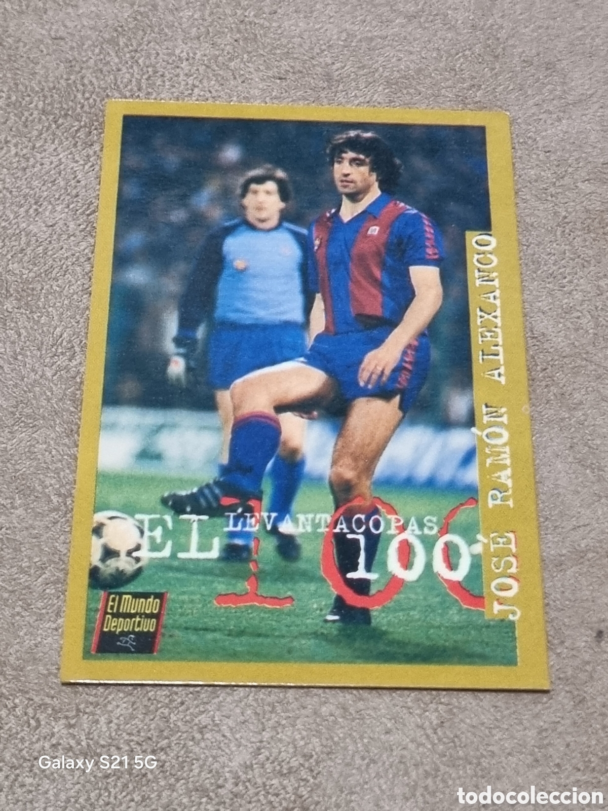 Cartas Colecion&aacute;veis: CARTA MUNDO DEPORTIVO ALBUM BAR&Ccedil;A D'OR