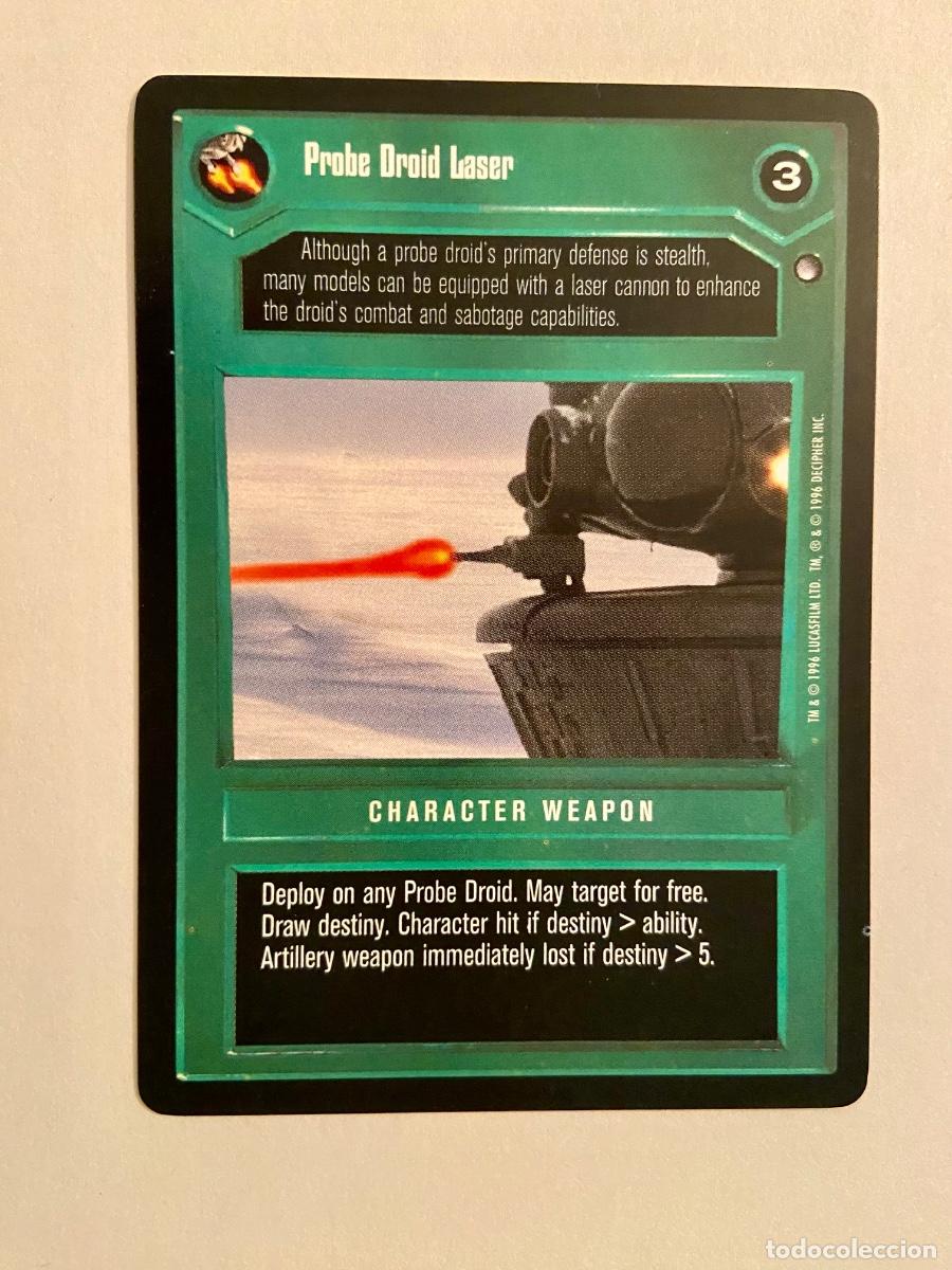 Trading cards: Star Wars CCG - Hoth - Probe Droid Laser - Foto 1