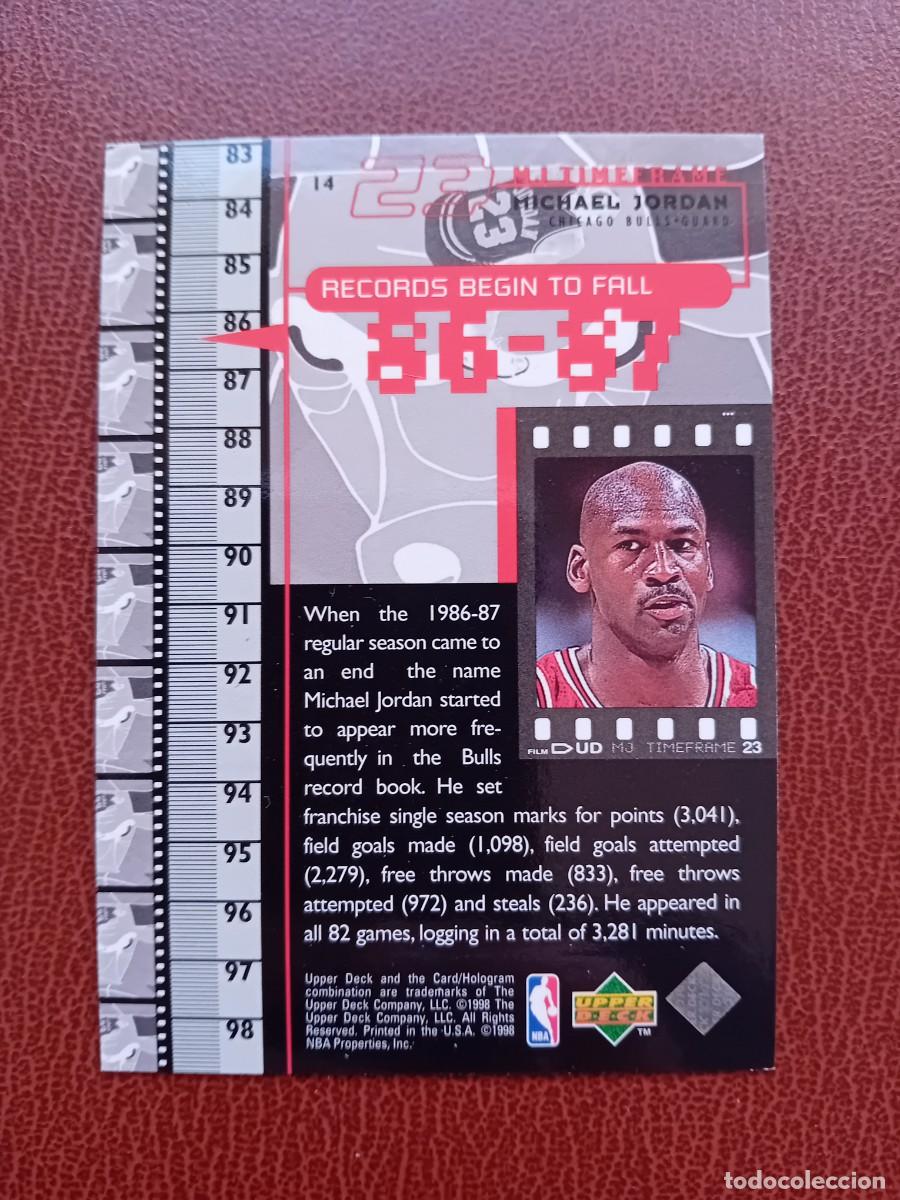 Trading cards: Card 14 Michael Jordan Upper Deck 1998 - Foto 2