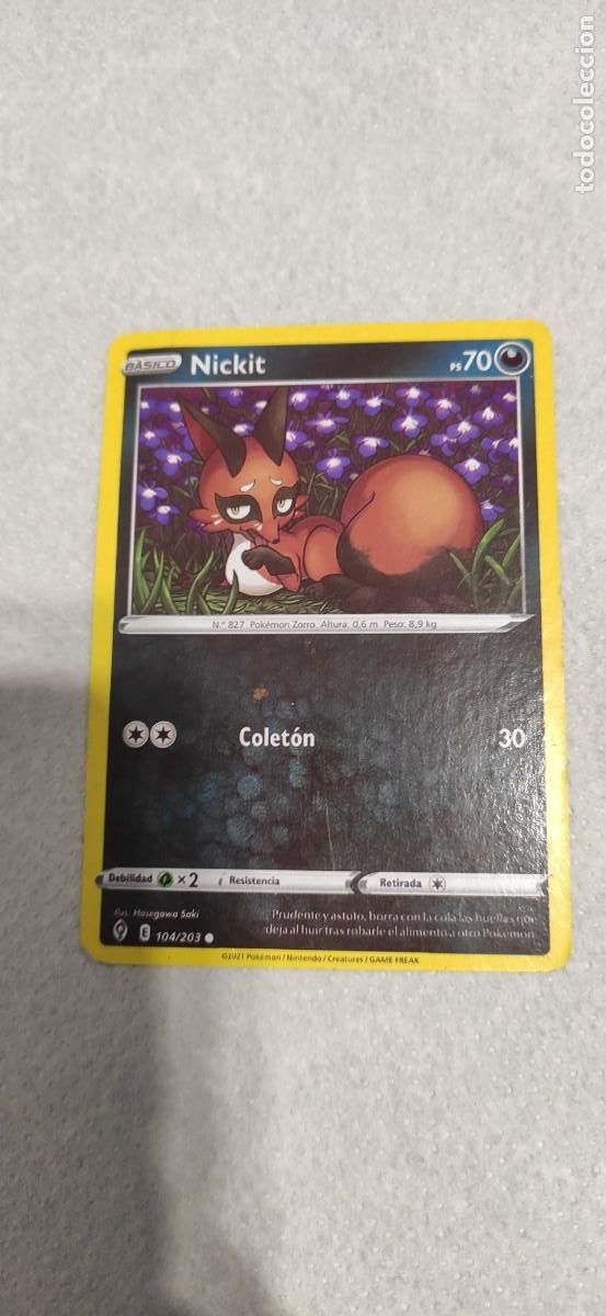 Trading cards: Pokemon card Nickit Pokemon - Foto 1