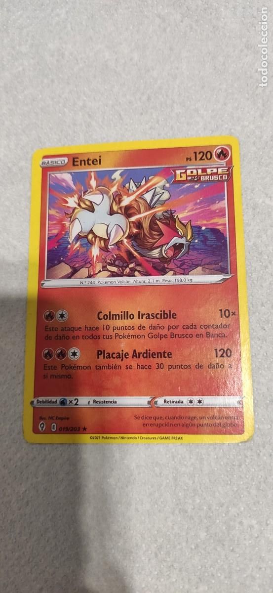 Trading cards: Pokemon card Entei Pok&eacute;mon - Foto 1