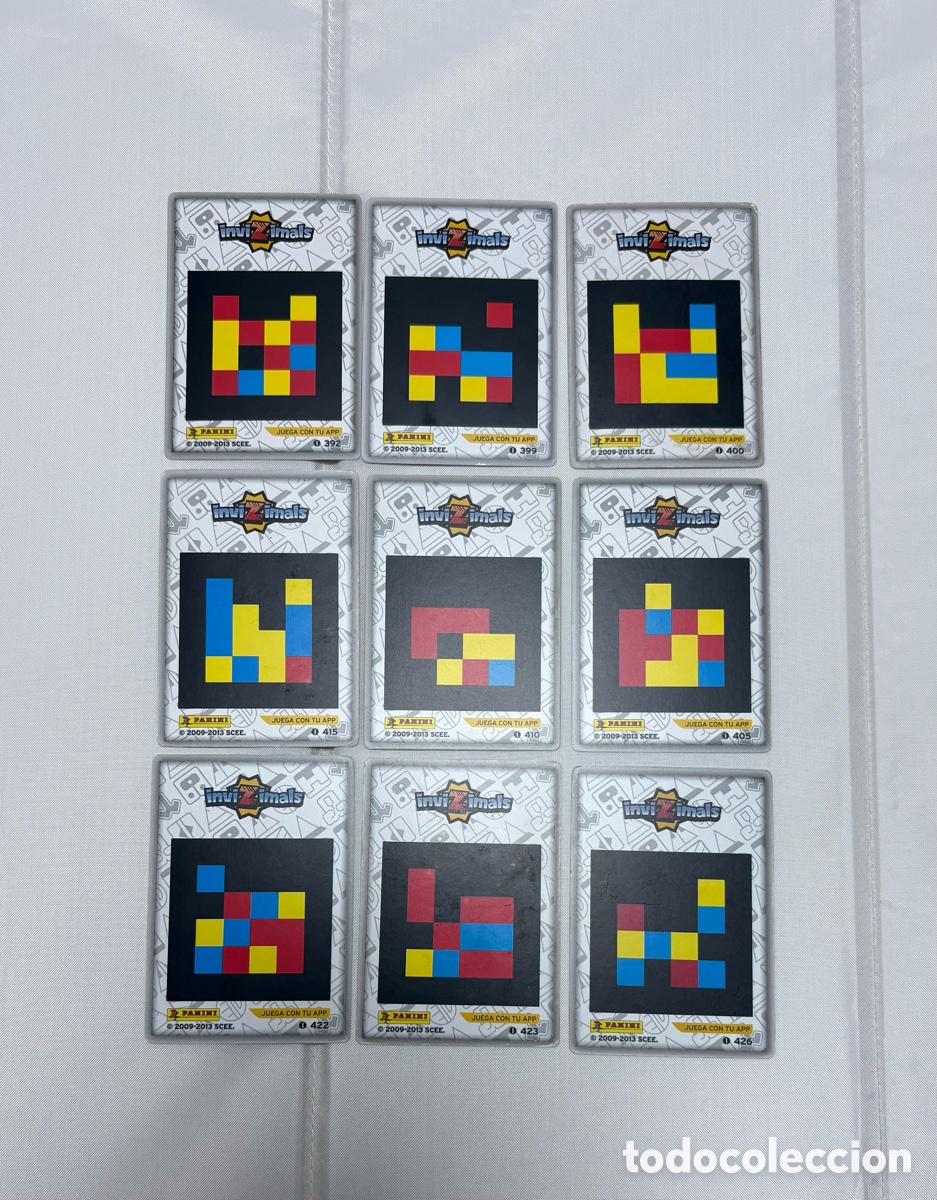 Trading cards: PANINI INVIZIMALS 9 CARTAS 2009 - 2013 - Foto 2