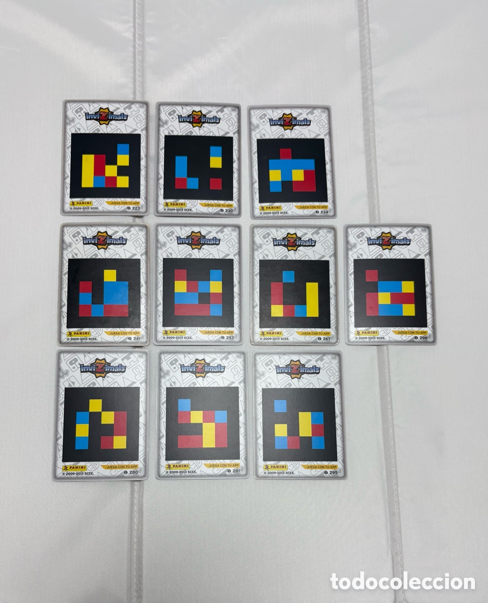 Trading cards: PANINI INVIZIMALS 10 CARTAS 2009 - 2013 - Foto 2