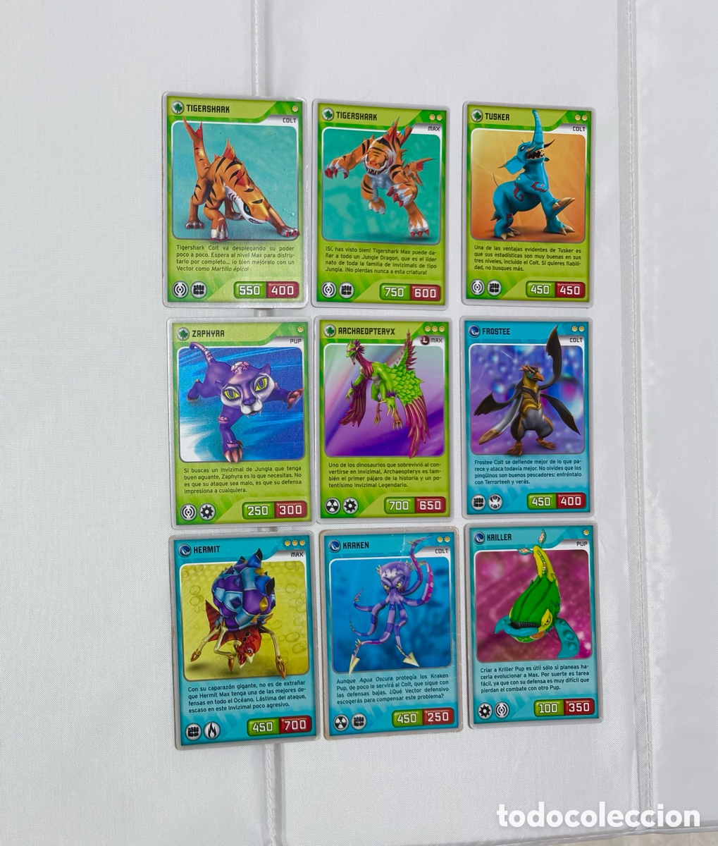 Trading cards: PANINI INVIZIMALS 9 CARTAS 2009 - 2013 - Foto 1