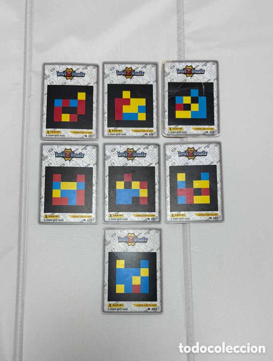 Trading cards: PANINI INVIZIMALS 7 CARTAS 2009 - 2013 - Foto 2