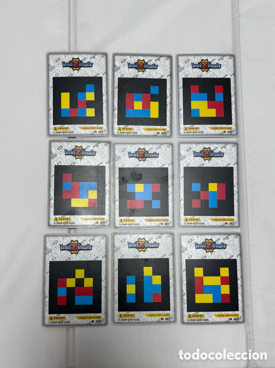 Trading cards: PANINI INVIZIMALS 9 CARTAS 2009 - 2013 - Foto 2