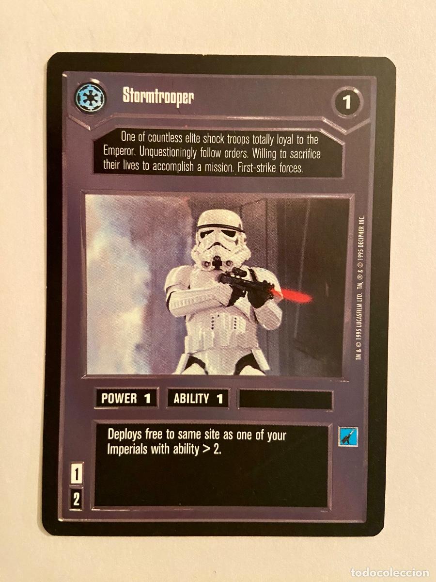 Trading cards: Star Wars CCG - Premiere - Stormtrooper - Foto 1