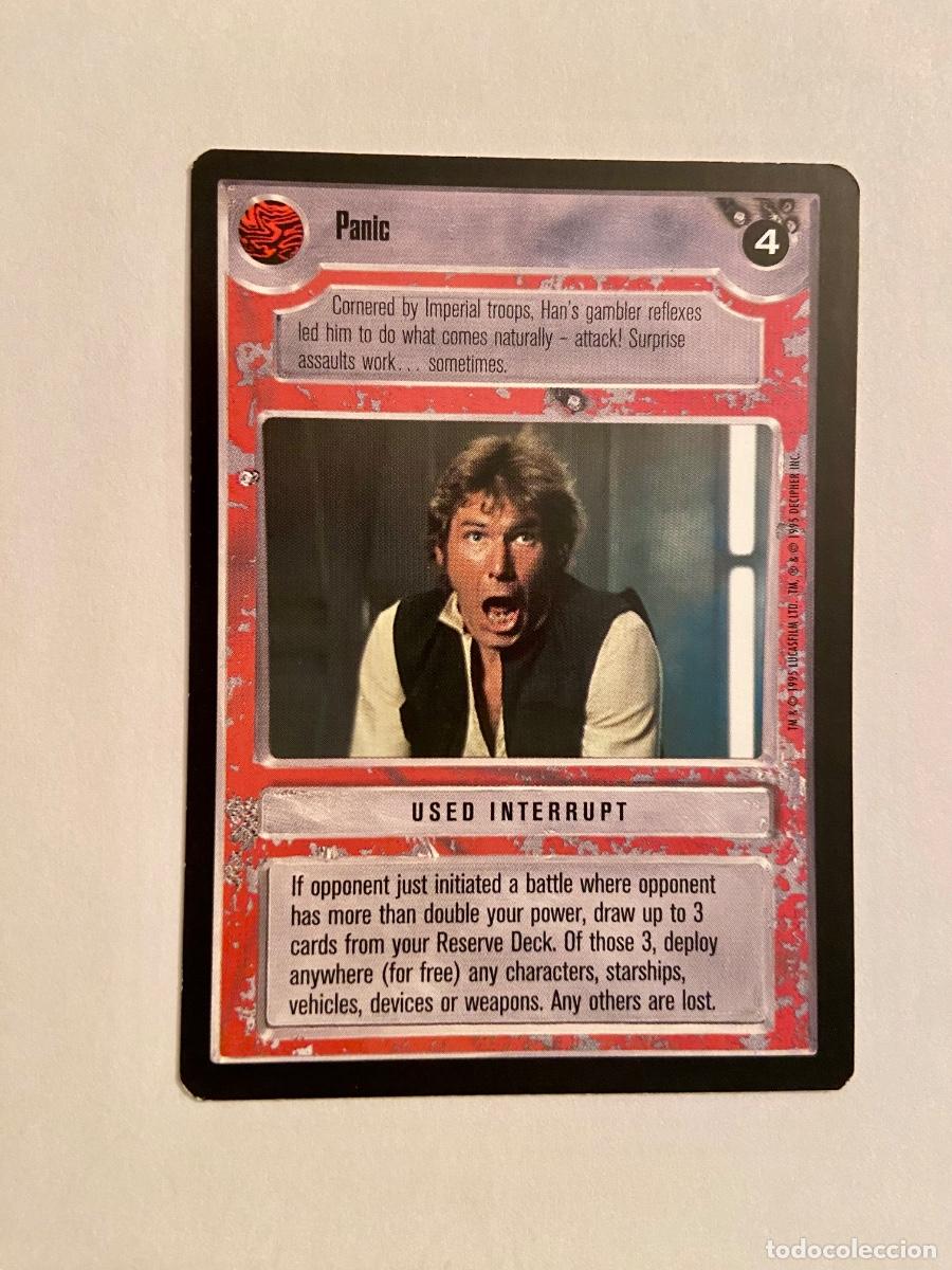 Trading cards: Star Wars CCG - Premiere - Panic - Foto 1
