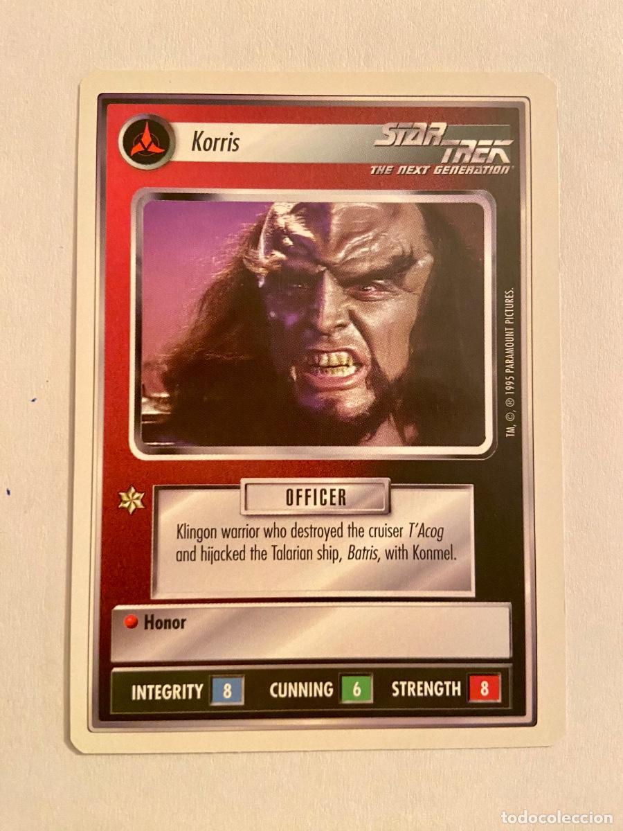 Trading Cards: Star Trek CCG - Premiere Unlimited &lsquo;95 - Korris
