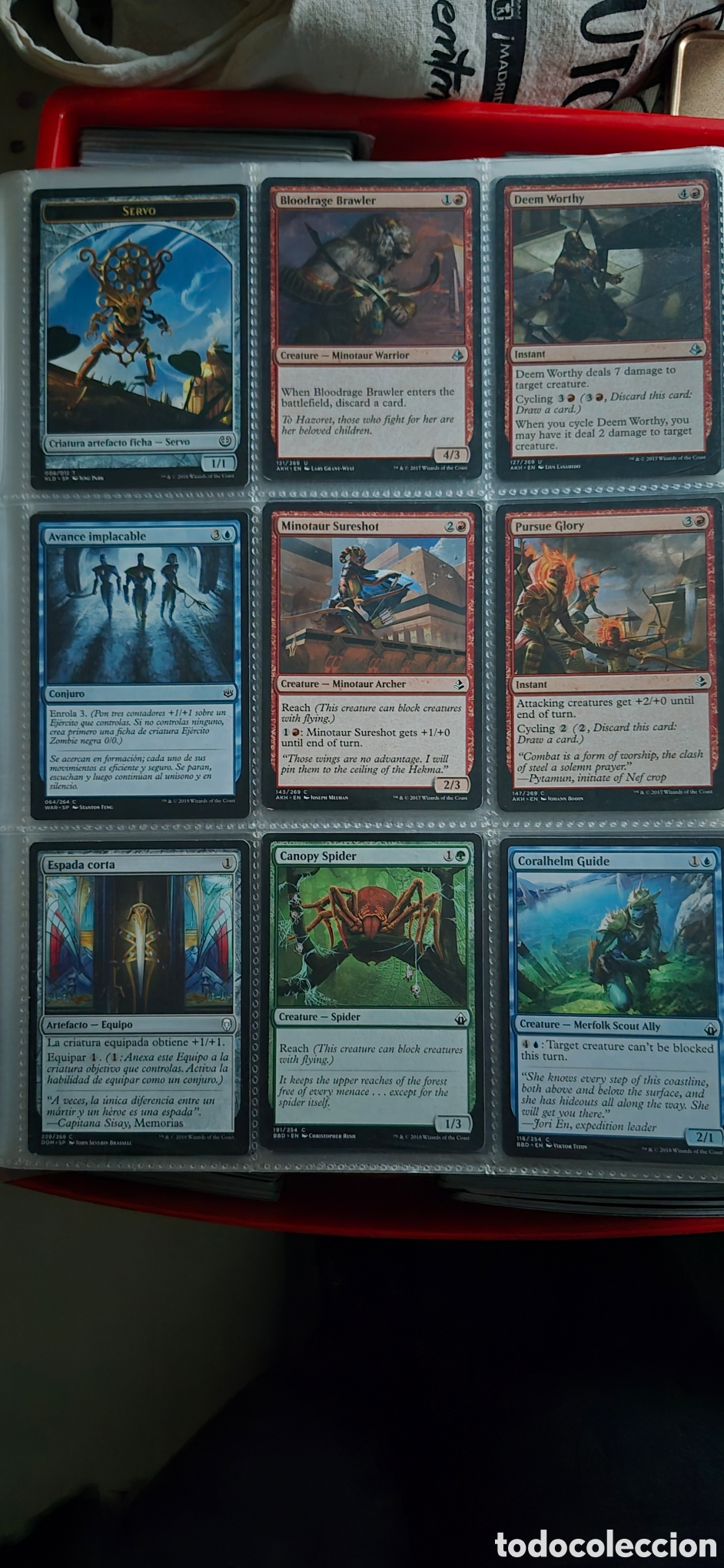 Trading cards: Lote de 100 cartas Magic - Foto 3