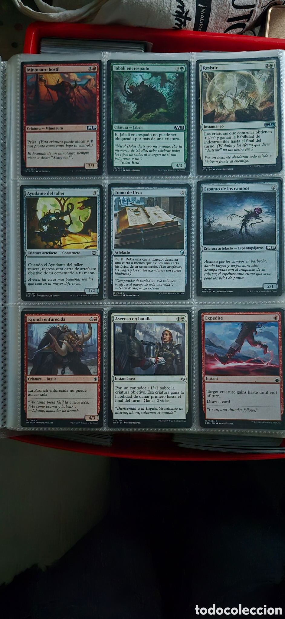 Trading cards: Lote de 100 cartas Magic - Foto 6