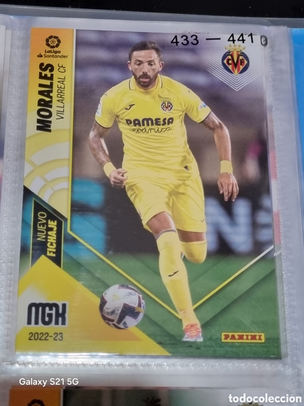 Trading Cards: 435 - MORALES, VILLARREAL NUEVO FICHAJE MEGACRACKS 2022-2023