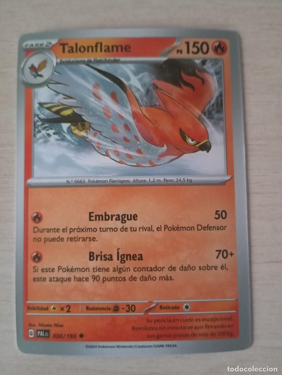 Trading cards: Carta Pok&eacute;mon Talonflame No 0ficial - Foto 1