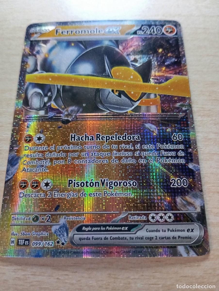 Trading cards: Carta Pok&eacute;mon Ferromole ex No 0ficial - Foto 1