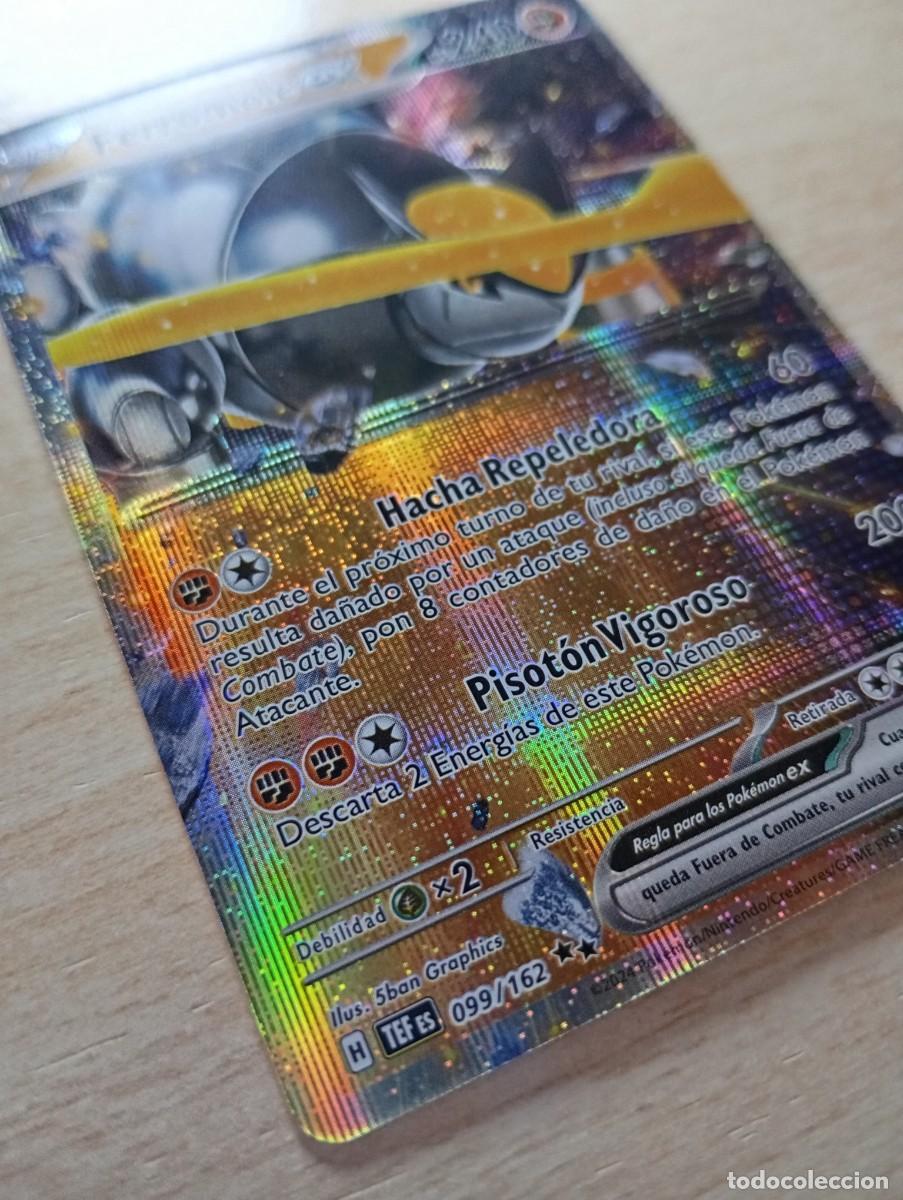 Trading cards: Carta Pok&eacute;mon Ferromole ex No 0ficial - Foto 2