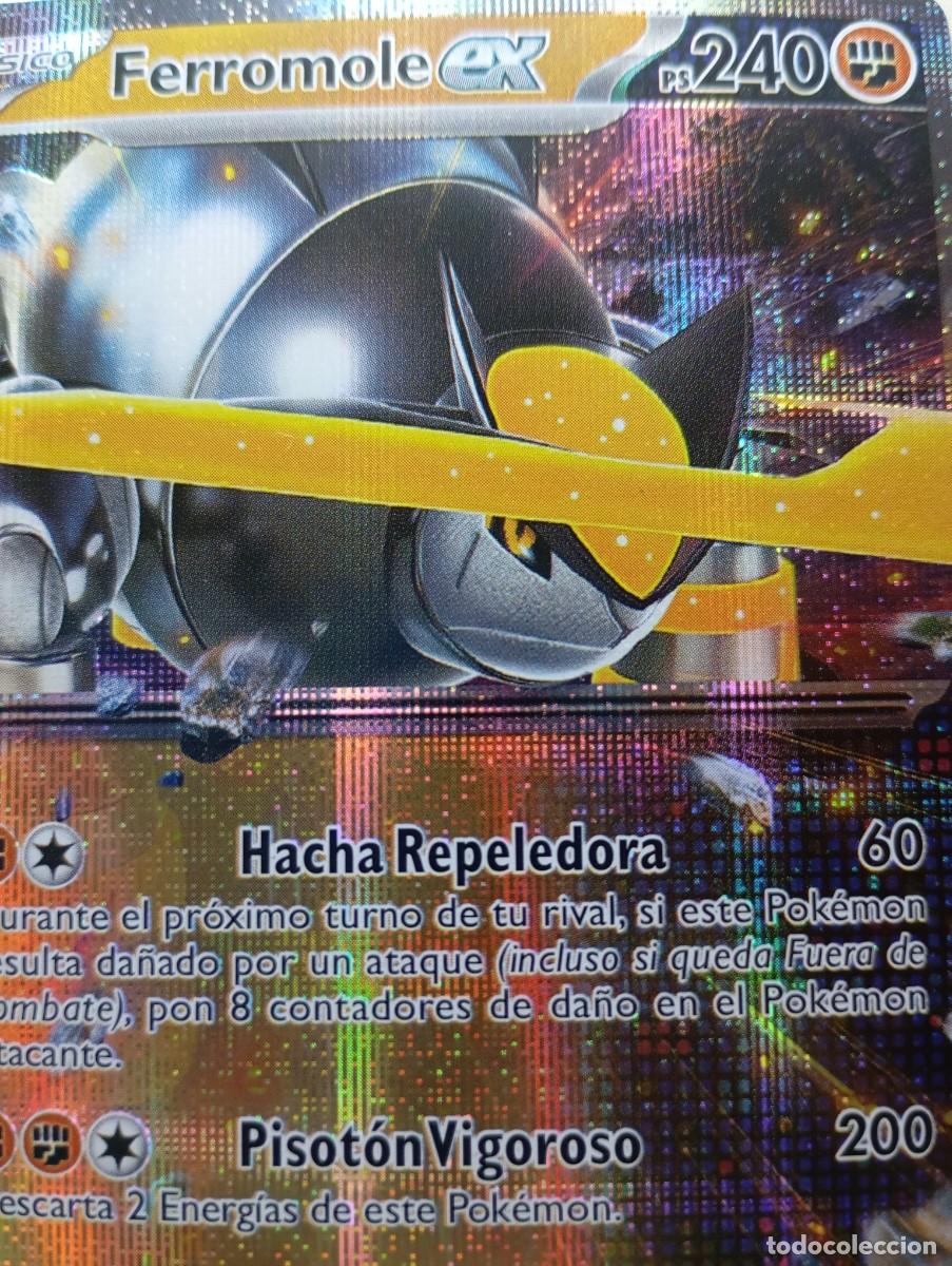 Trading cards: Carta Pok&eacute;mon Ferromole ex No 0ficial - Foto 4