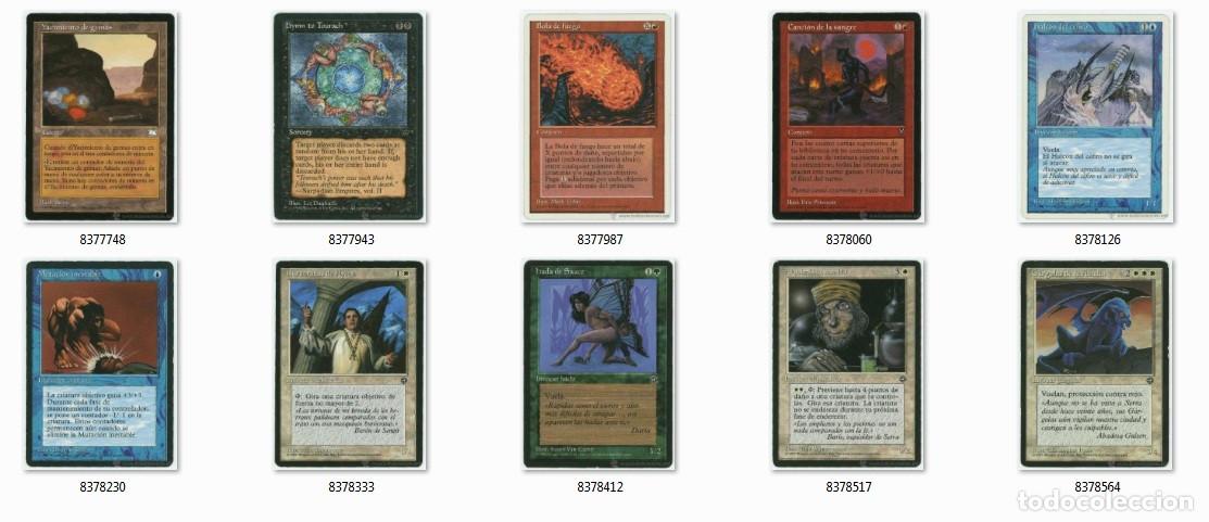 Trading cards: MAGIC GRAN LOTE DE CARTAS VARIADO. - Foto 30