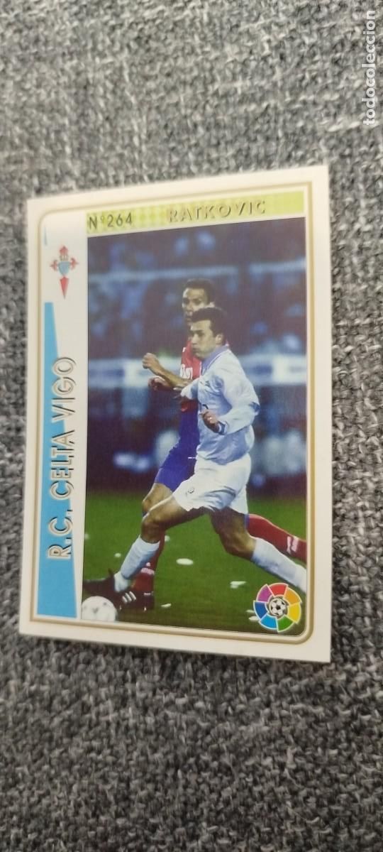 Cartes &agrave; &Eacute;changer: N&deg; 263 Gil Celta de Vigo Las fichas de la Liga 94-95