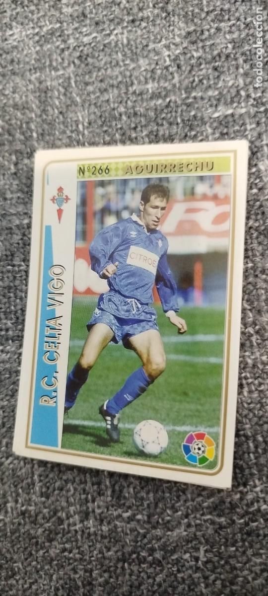 Cartes &agrave; &Eacute;changer: N&deg; 267 Toril Celta de Vigo Las fichas de la Liga 94-95