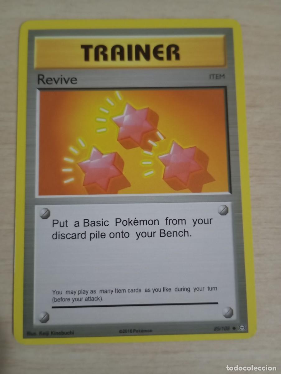 Trading cards: Carta Pok&eacute;mon Trainer Revive Evolutions Proxy - Foto 1