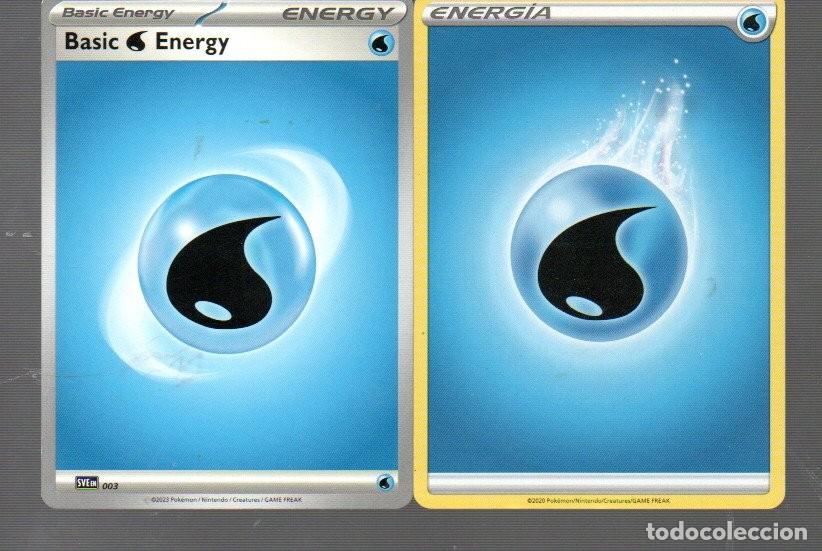 Trading cards: DOS CROMO DE POK&Eacute;MON BASIC ENERGY DEL A&Ntilde;O 2020 - 2023 - Foto 1