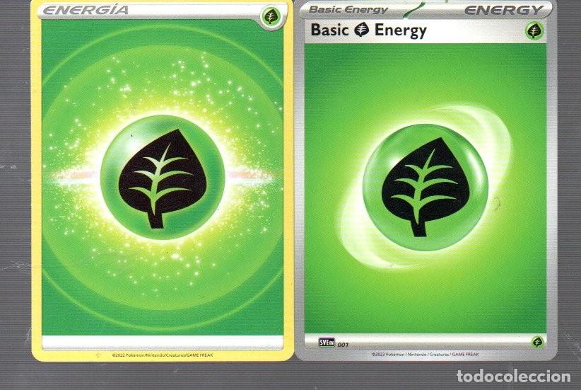 Trading cards: DOS CROMO DE POK&Eacute;MON BASIC ENERGY DEL A&Ntilde;O 2022 - 2023 - Foto 1