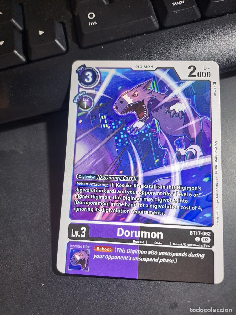 Trading cards: CROMO CARTA DORUMON CARD GAME DIGIMON - Foto 1