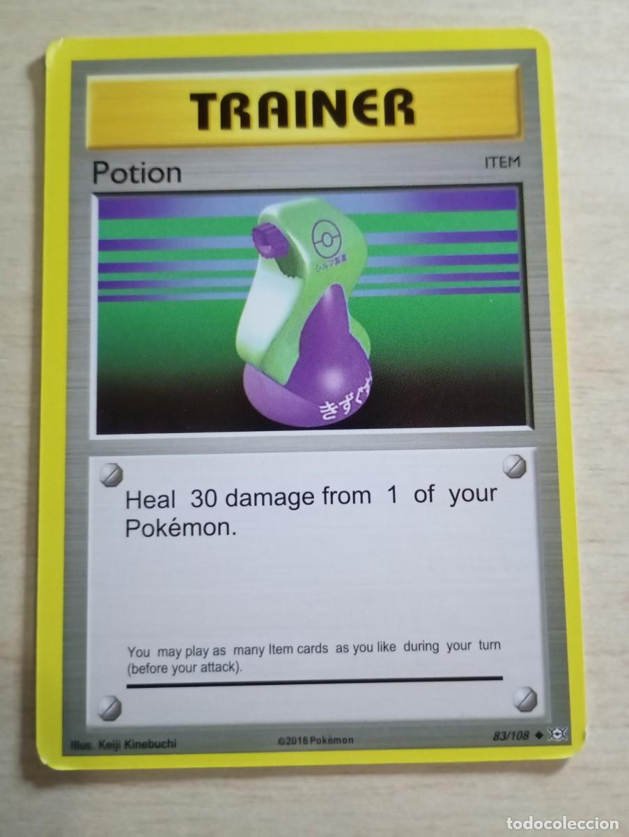 Trading cards: Carta Pok&eacute;mon Trainer Potion Evolutions Proxy - Foto 1