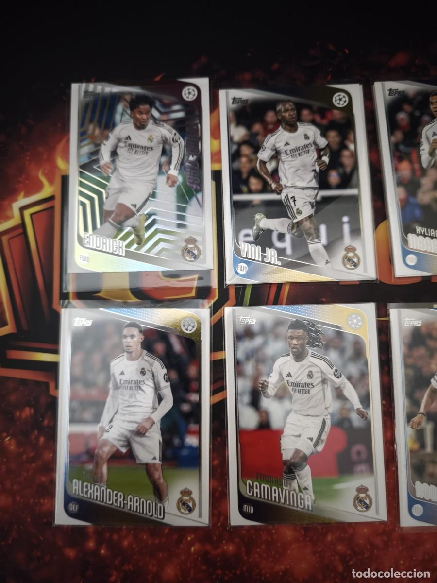 Trading cards: SET REAL MADRID TOPPS FLAGSHIP 25-26 - Foto 2