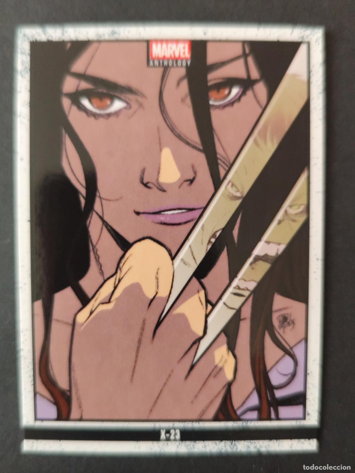 Cartas Colecion&aacute;veis: 58 X-23 MARVEL ANTHOLOGY 2026 PANINI