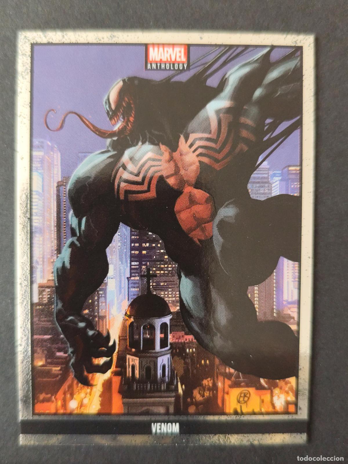 Trading Cards: 33 VENOM METAL HOLO MARVEL ANTHOLOGY 2026 PANINI
