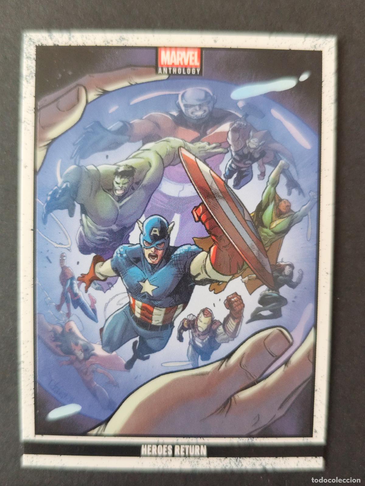 Trading cards: 48 HEROES RETURN MARVEL ANTHOLOGY 2026 PANINI - Foto 1