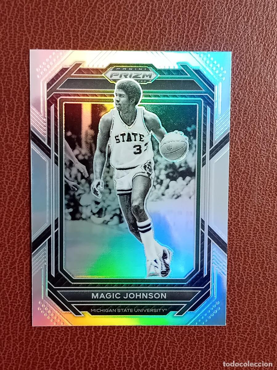 Trading cards: Card 79 Magic Johnson Draft Picks 2023 Silver Prizm - Foto 1