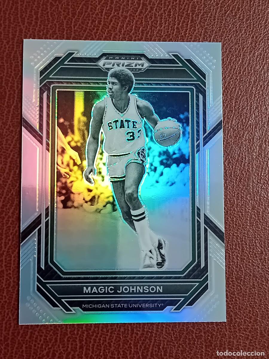 Trading cards: Card 79 Magic Johnson Draft Picks 2023 Silver Prizm - Foto 2