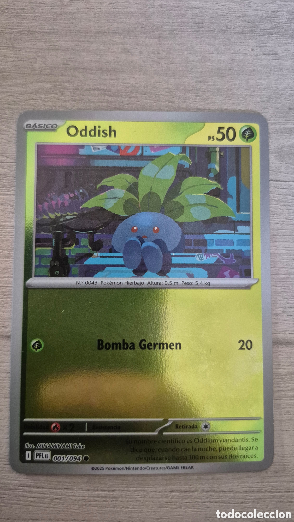 Trading cards: Oddish (PFL es 001/094) - Foto 1