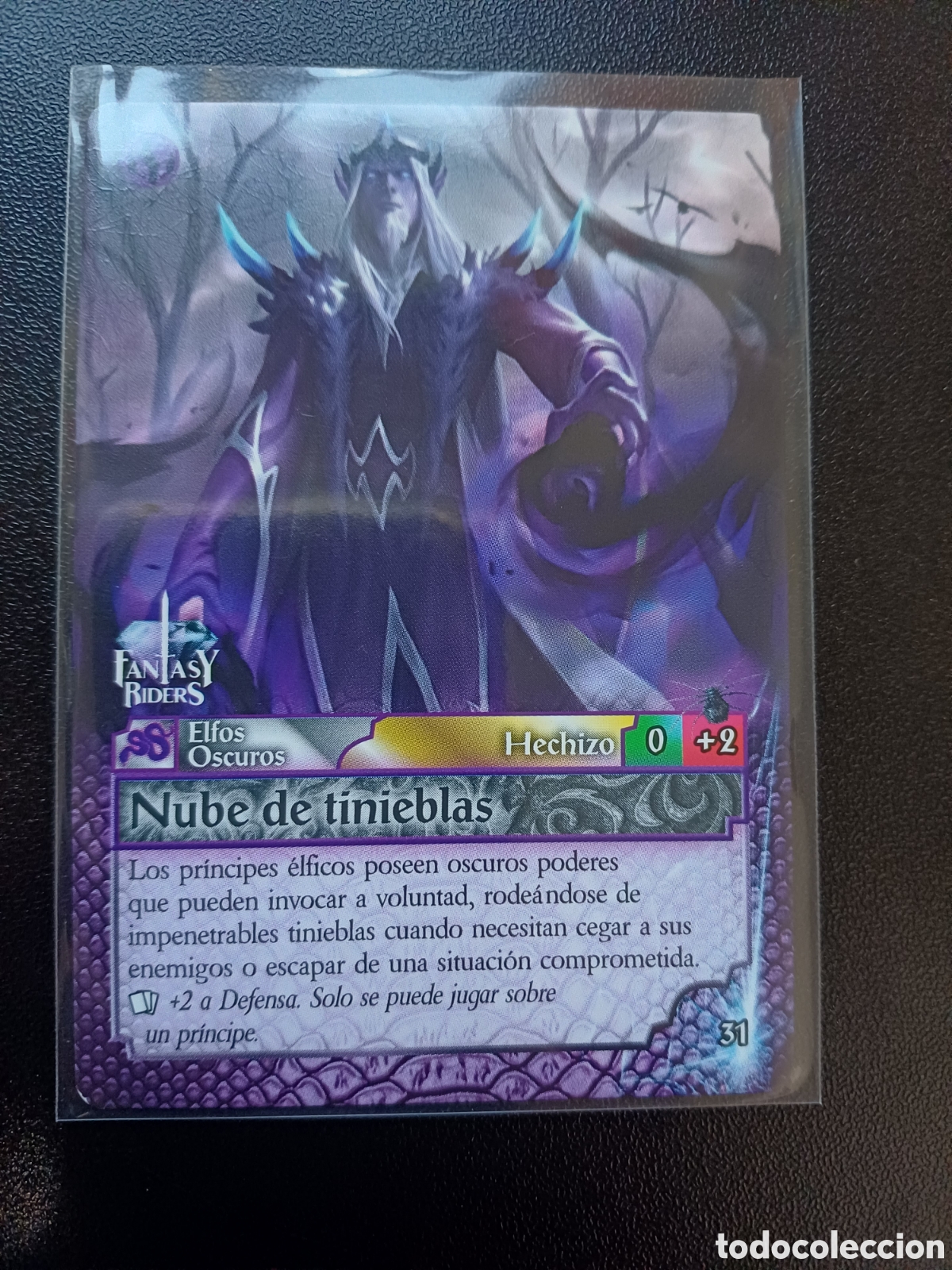 Sammelkarten: #031 NUBE DE TINIEBLAS HECHIZO PANINI FANTASY RIDERS LA INVASION DE LOS GIGANTES 2019