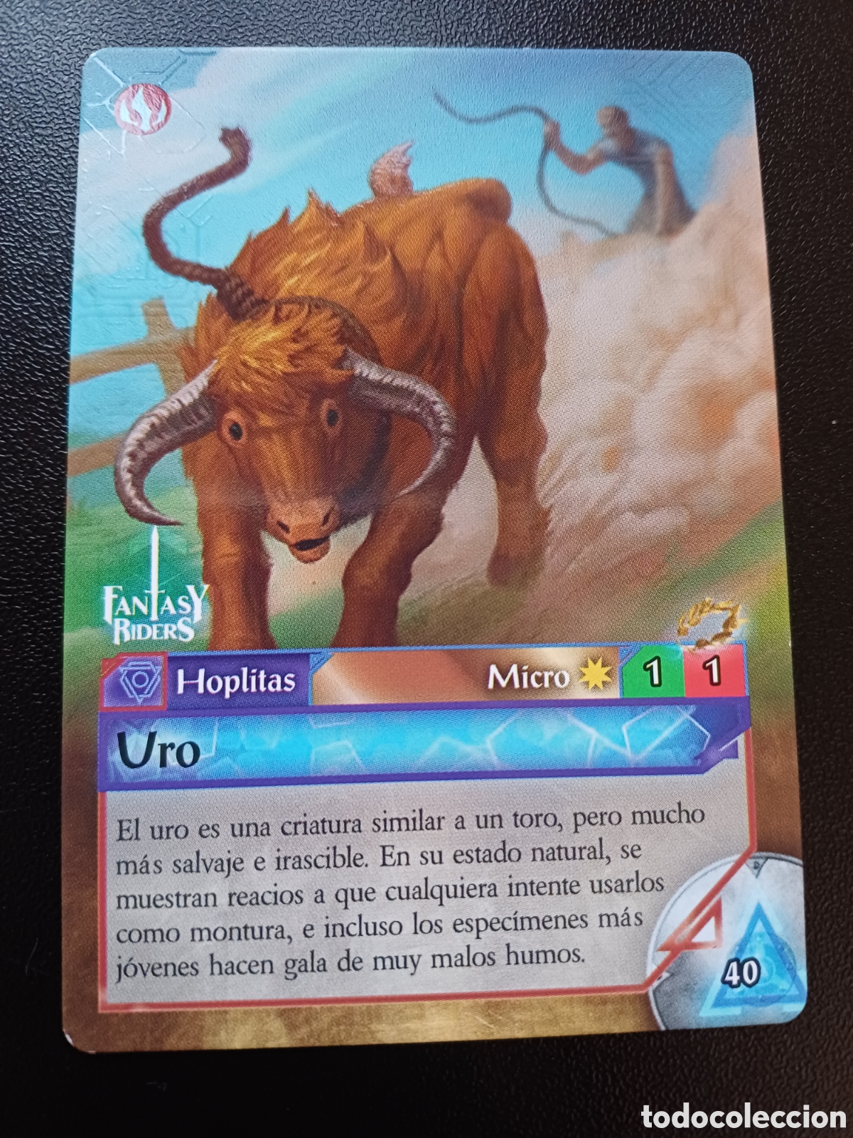 Sammelkarten: #040 URO MICRO PANINI FANTASY RIDERS LA INVASION DE LOS GIGANTES 2019
