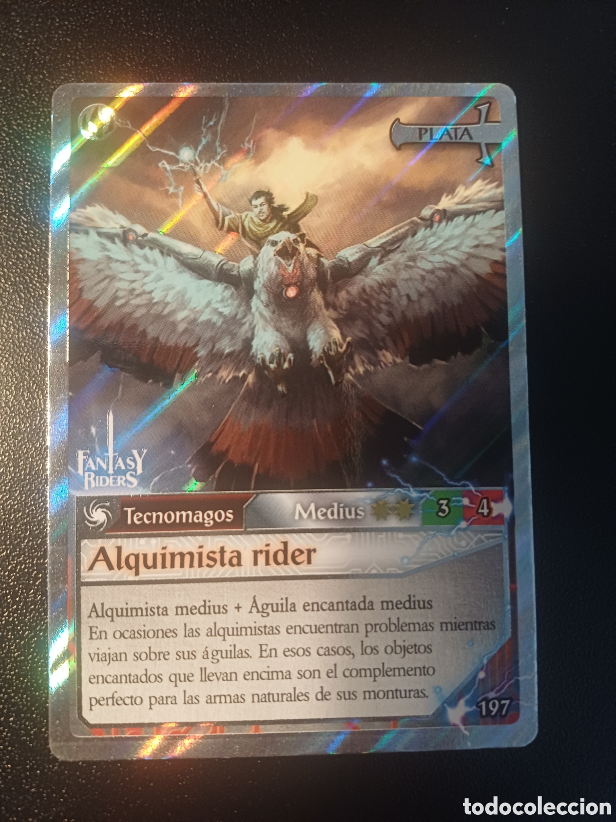 Cartas Colecion&aacute;veis: #197 ALQUIMISTA RIDER MEDIUS PANINI FANTASY RIDERS LA INVASION DE LOS GIGANTES 2019