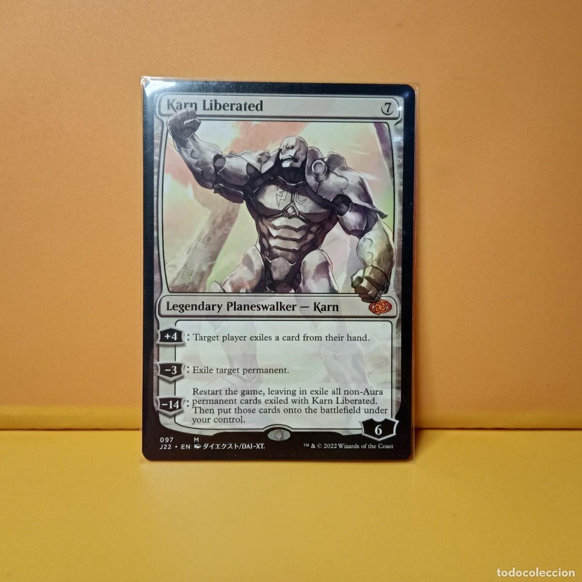 Trading cards: MAGIC THE GATHERING : KARN LIBERADO ( PLANESWALKER ) - Foto 1