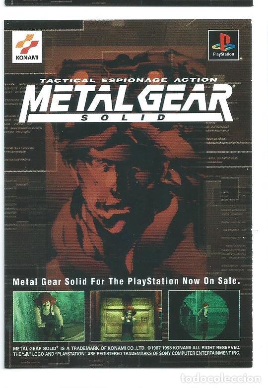 metal gear solid trading card konami 1998 rx-r4 - Buy Antique