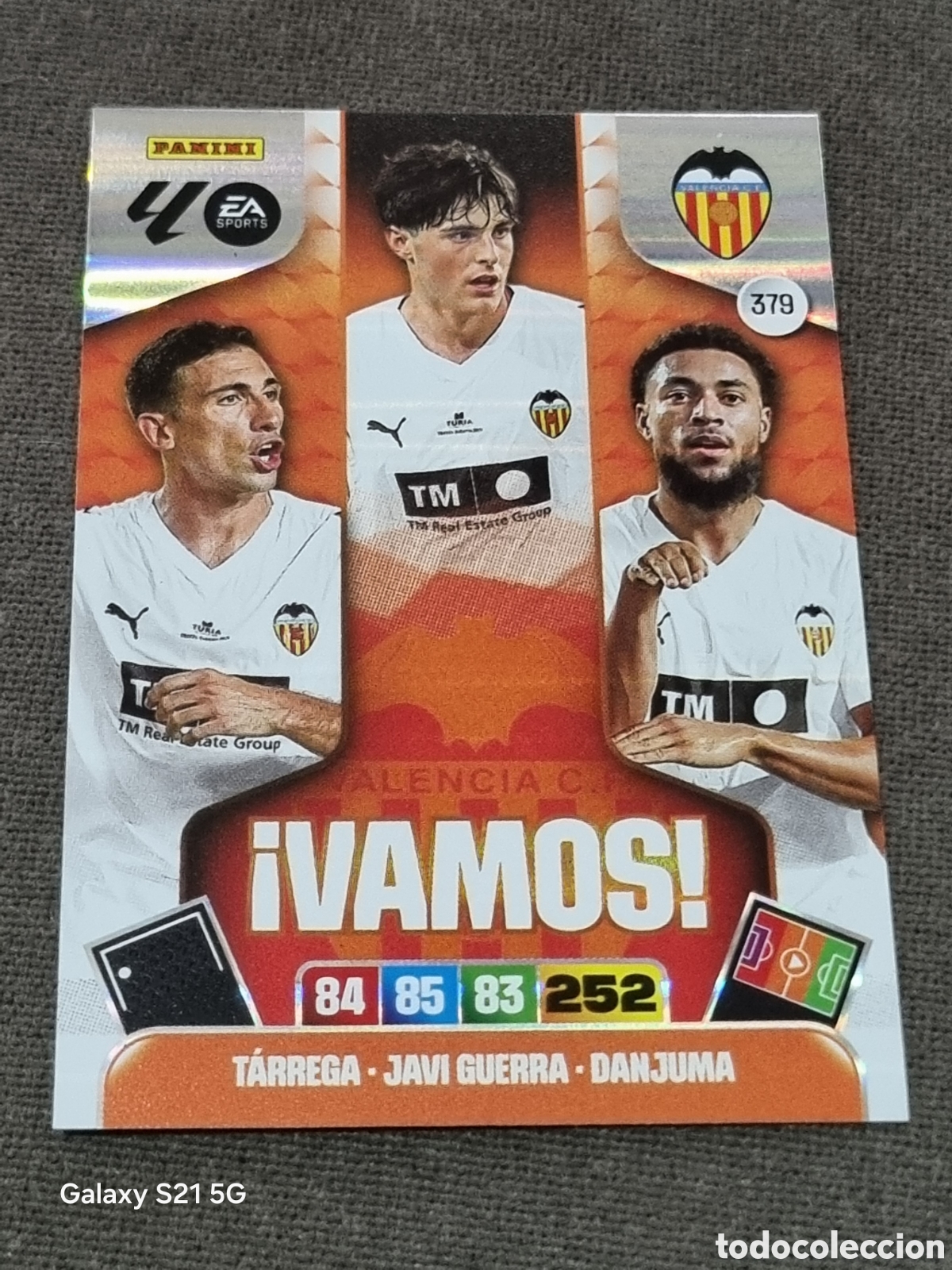 Trading Cards: 379 - VAMOS, VALENCIA ADRENALYN 2025 2026