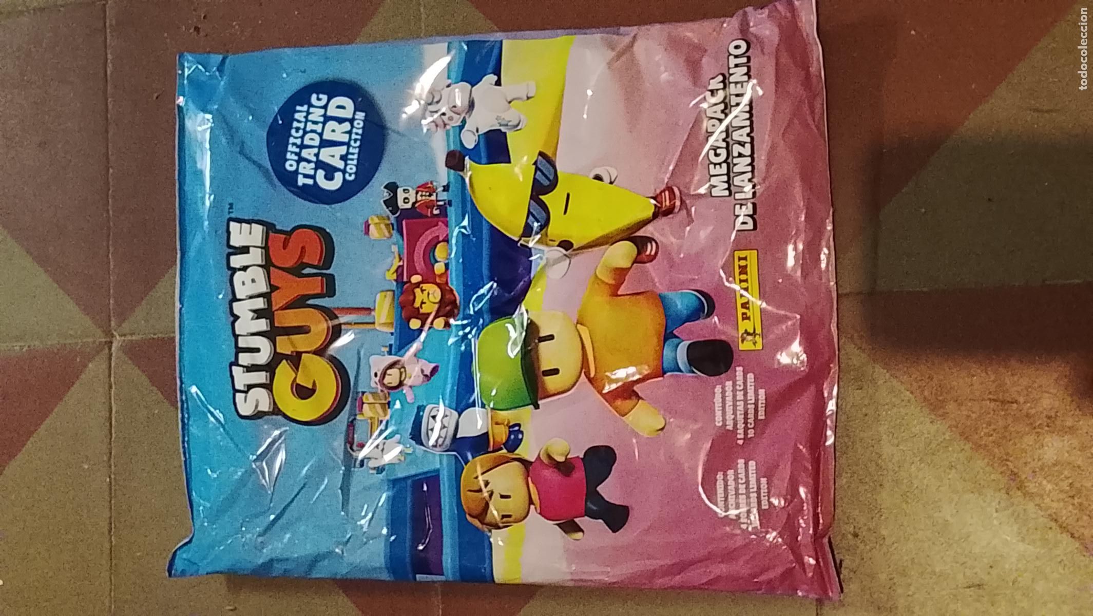 Trading Cards: BOLSA GRANE CON ALBUM PROMOCIONAL SIN ABRIR STUMBLE GUYS COLECCION CARD PANINI