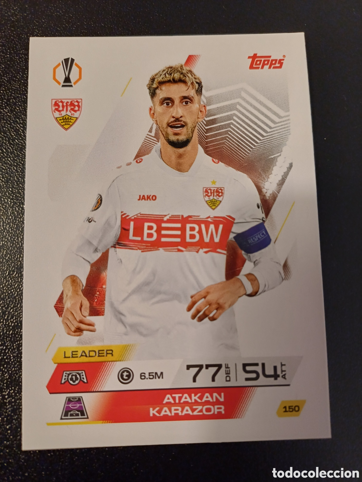 Sammelkarten: #150 ATAKAN KARAZOR VfB STUTTGART TOPPS MATCH ATTAX 2025/26