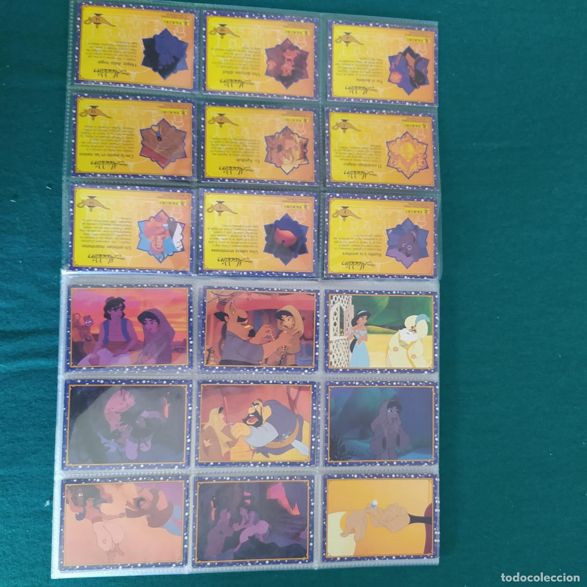 Trading cards: 70 CARDS ALADDIN PANINI - Foto 2