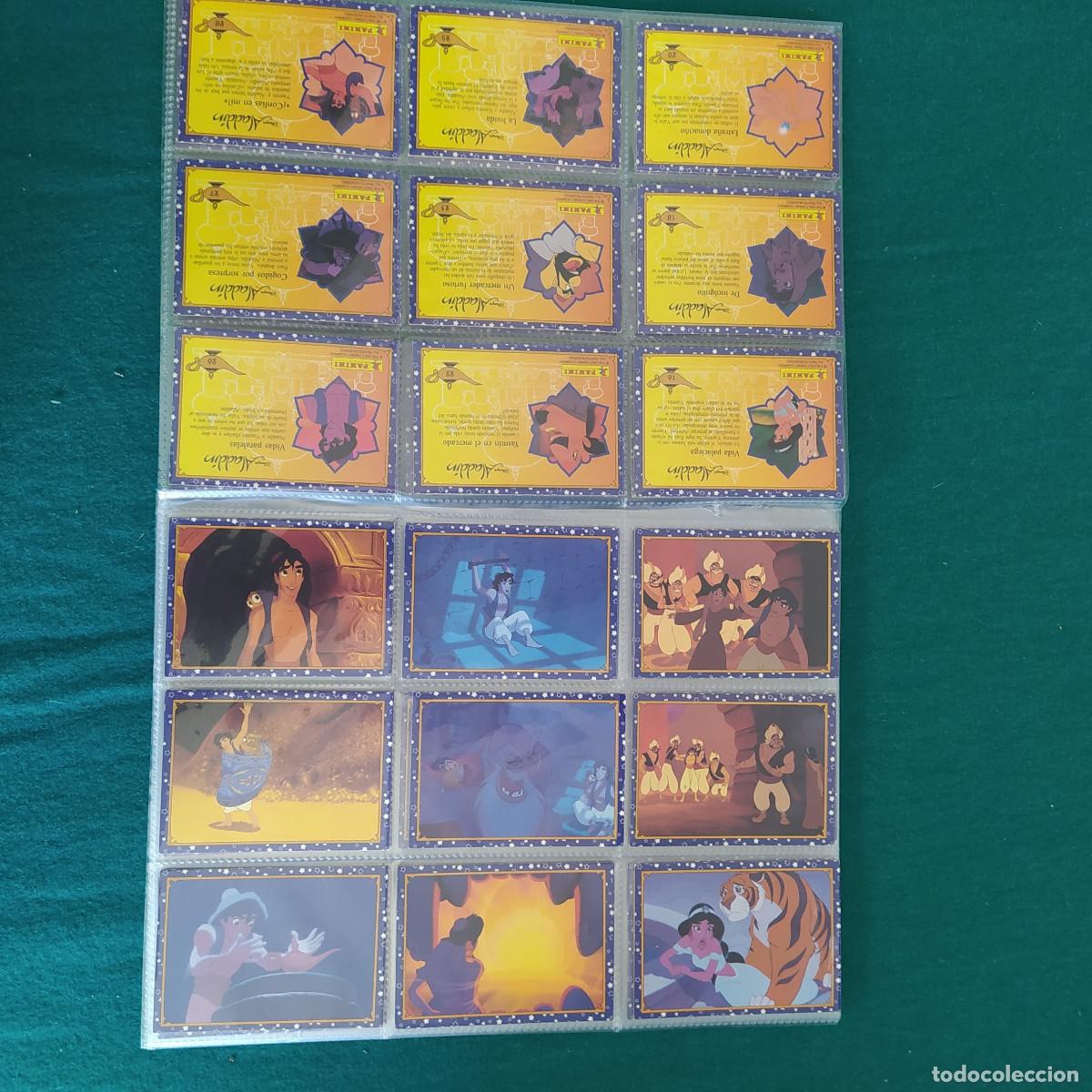 Trading cards: 70 CARDS ALADDIN PANINI - Foto 3