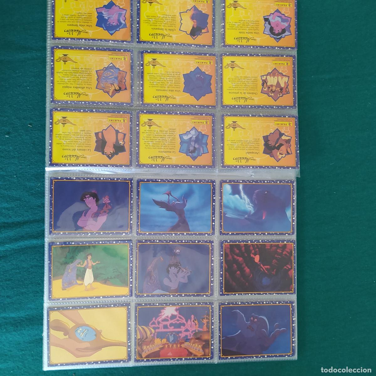 Trading cards: 70 CARDS ALADDIN PANINI - Foto 4