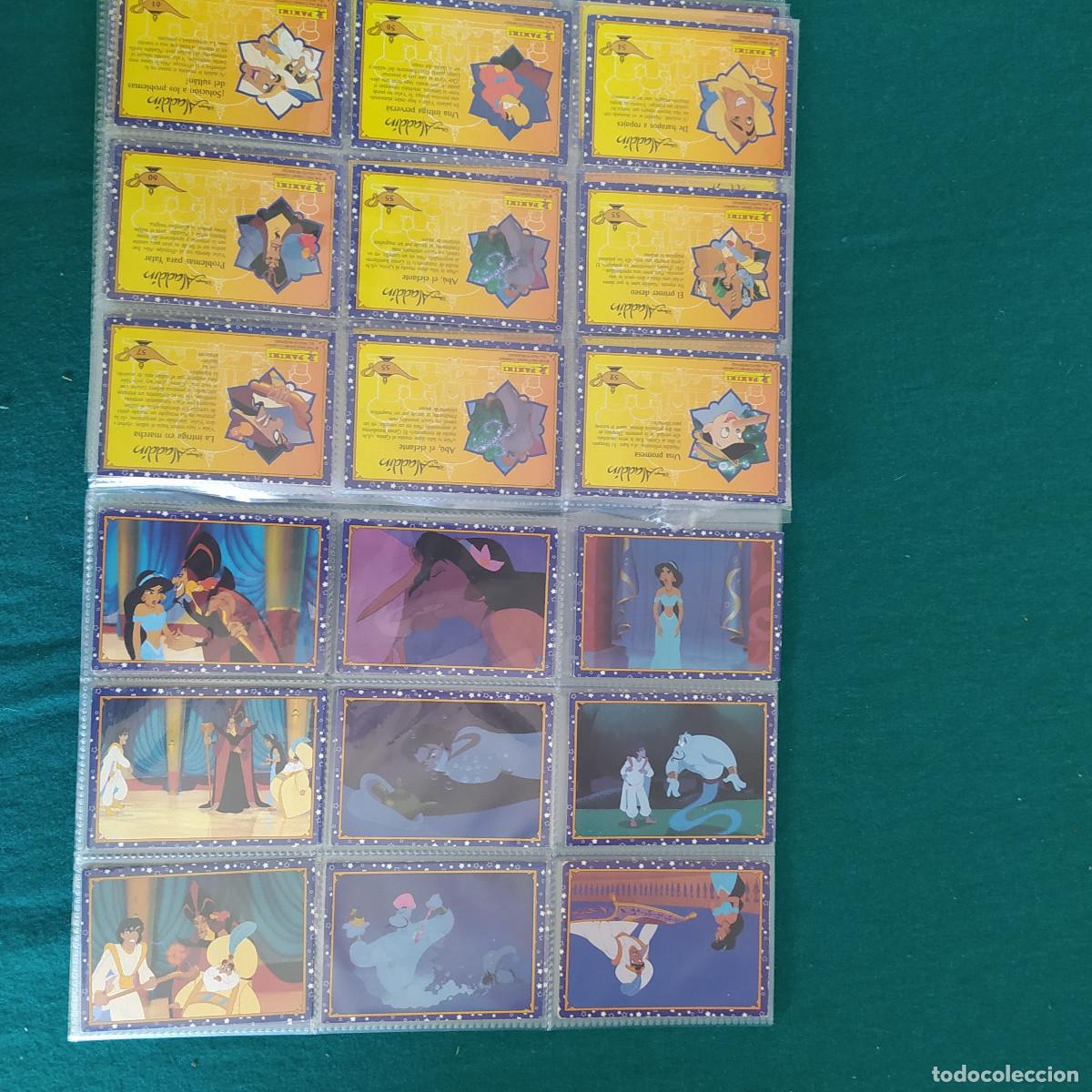 Trading cards: 70 CARDS ALADDIN PANINI - Foto 6